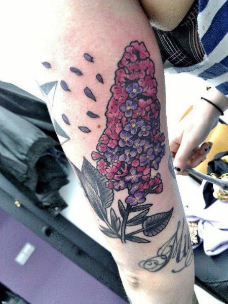 Las lilas de las que hacen caramelos