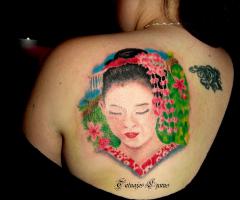Geisha tattoos for men and women