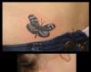 Butterfly, Feather and Egyptian Cross