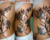 Tatuajes de rosas tribales