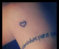 Little heart tattoo