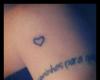 Little heart tattoo