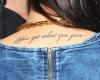 Los mejores tatuajes de letras