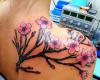Cherry blossom tattoo