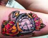 Realistic traditional piece tattoo
