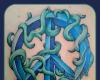 I drew up the design for this tattoo