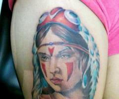 Princess Mononoke tattoo