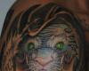 Japanese tattoo skull art