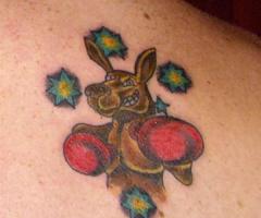 Kangaroo and box pictures
