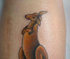 Kangaroo Tattoo