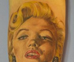 Marilyn Monroe tattoos