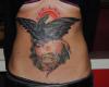 Tattoo crow neo traditional style