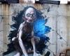 Golum street art