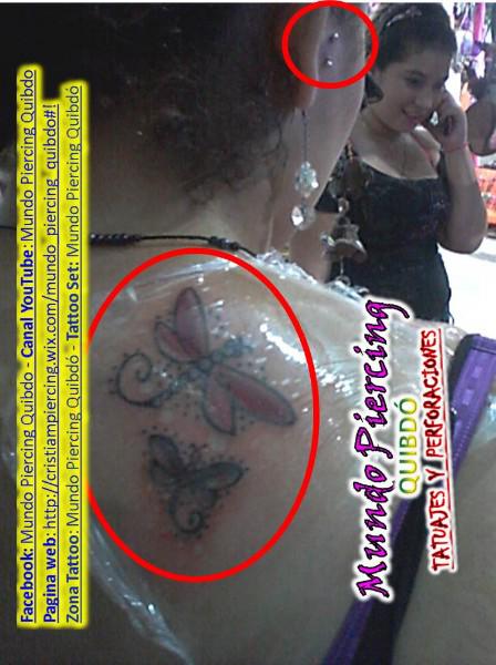 tatuajes de lib�lulas full color