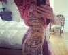 Marine line tattoo