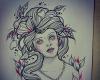 Girl drawing
