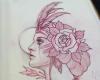Indian lady illustracao