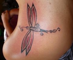 Tribal dragonfly