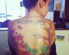 Kailyn Lowry back tattoo