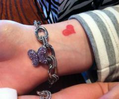Jenelle Evans and Kailyn Lowry matching heart