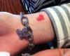 Jenelle Evans and Kailyn Lowry matching heart