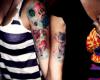 Matching fawns tattoo
