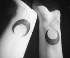 Sailor Moon matching tattoos