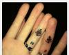 Anchor and heart tattoo for couples