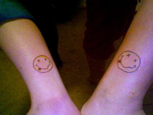 Nirvana tattoo for couples