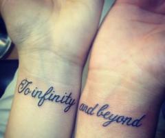 To infinity and beyond tattoo