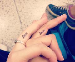 Friendship love tattoo