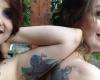 Friendship heart tattoos