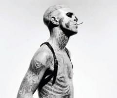 Zombie boy model book