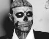 The fashion tattoo model Rick Genest