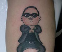 Gangnam Style tattoo