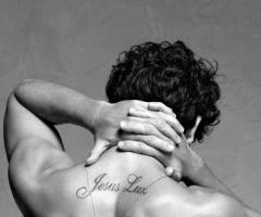 Tatuagem de Jesus Luz