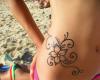 Flower tattoo for girls