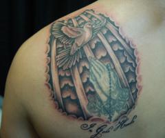didnt do prayer hands