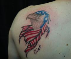 American eagle tattoo