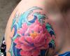 Tropical tattoo for women