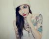 La chica más linda con tatuajes