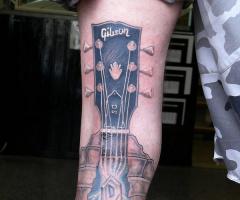 Gibson Guitar tattoo