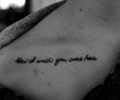 Hope love quotes tattoo