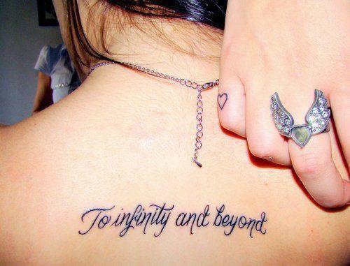 To infinity and beyond