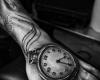 Tatuaje de reloj