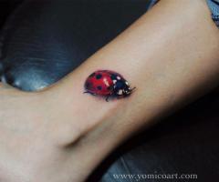 Ladybug tattoo ideas