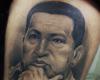 Tatuaje de Hugo Chávez