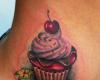Be yourself cupcake tattoo