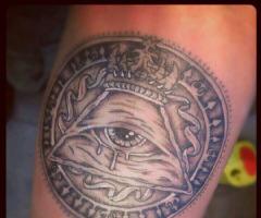 illuminati eye tattoo