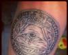 illuminati eye tattoo